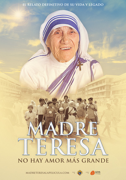 Madre Teresa póster LATINOAMÉRICA